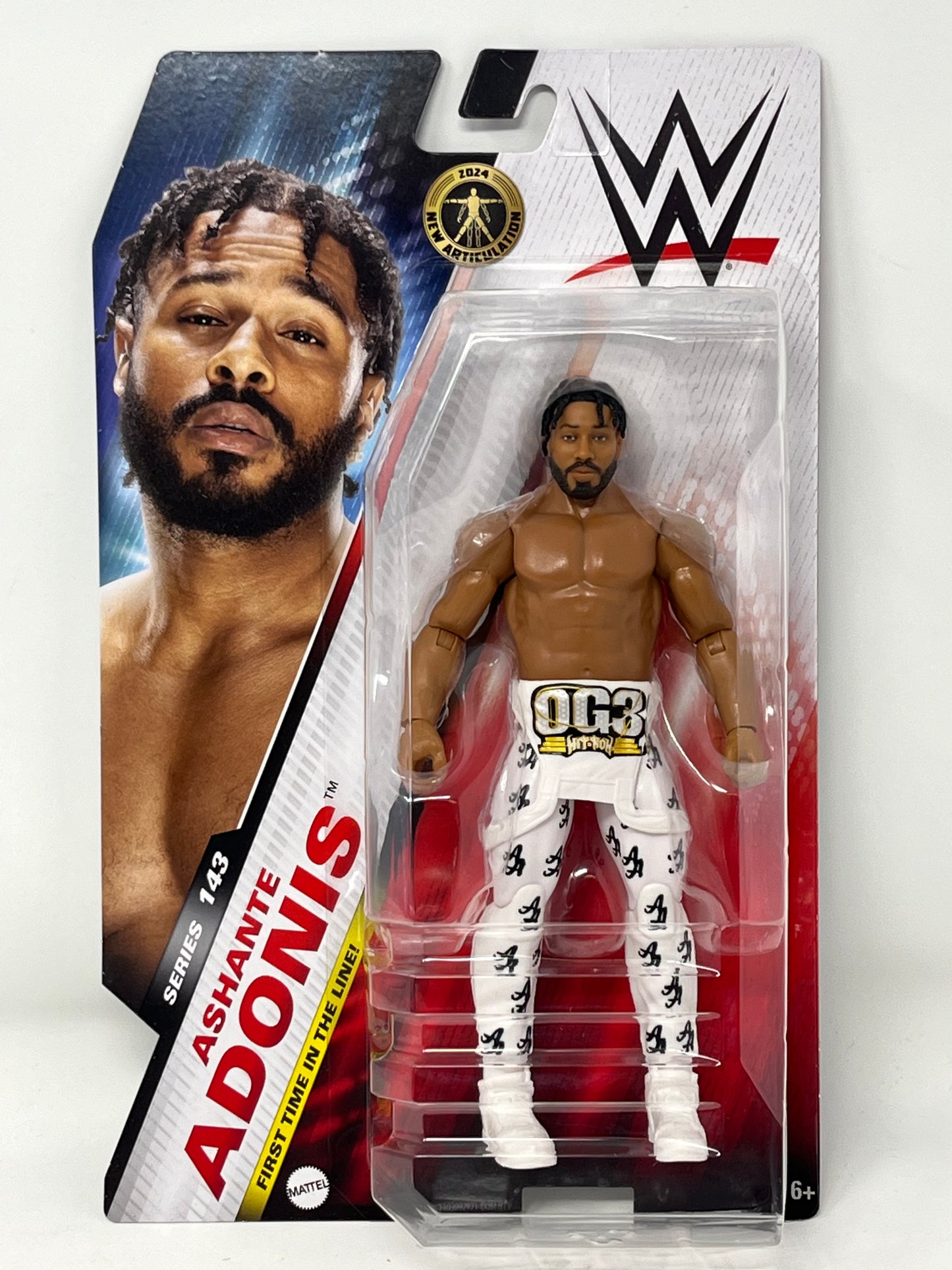 WWE Action Figures Ashante Adonis Series 143