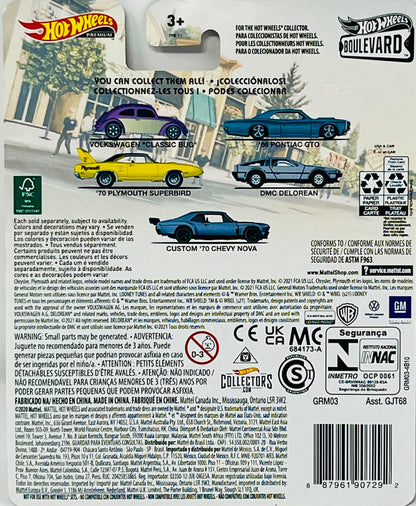 Hot Wheels Premium Boulevard Volkswagen “Classic Bug” #31 Real Riders Metal