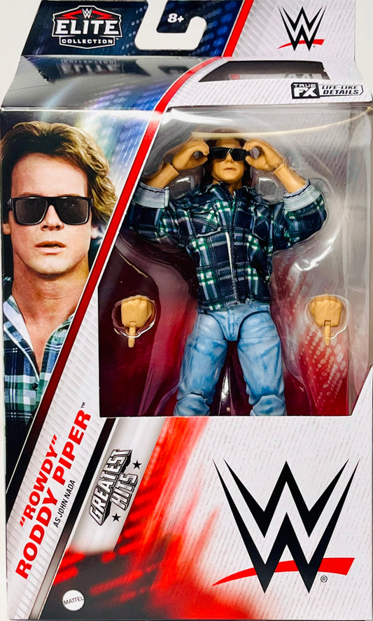 WWE Elite Rowdy Roddy Piper as John Nada Greatest Hits 6" Figure