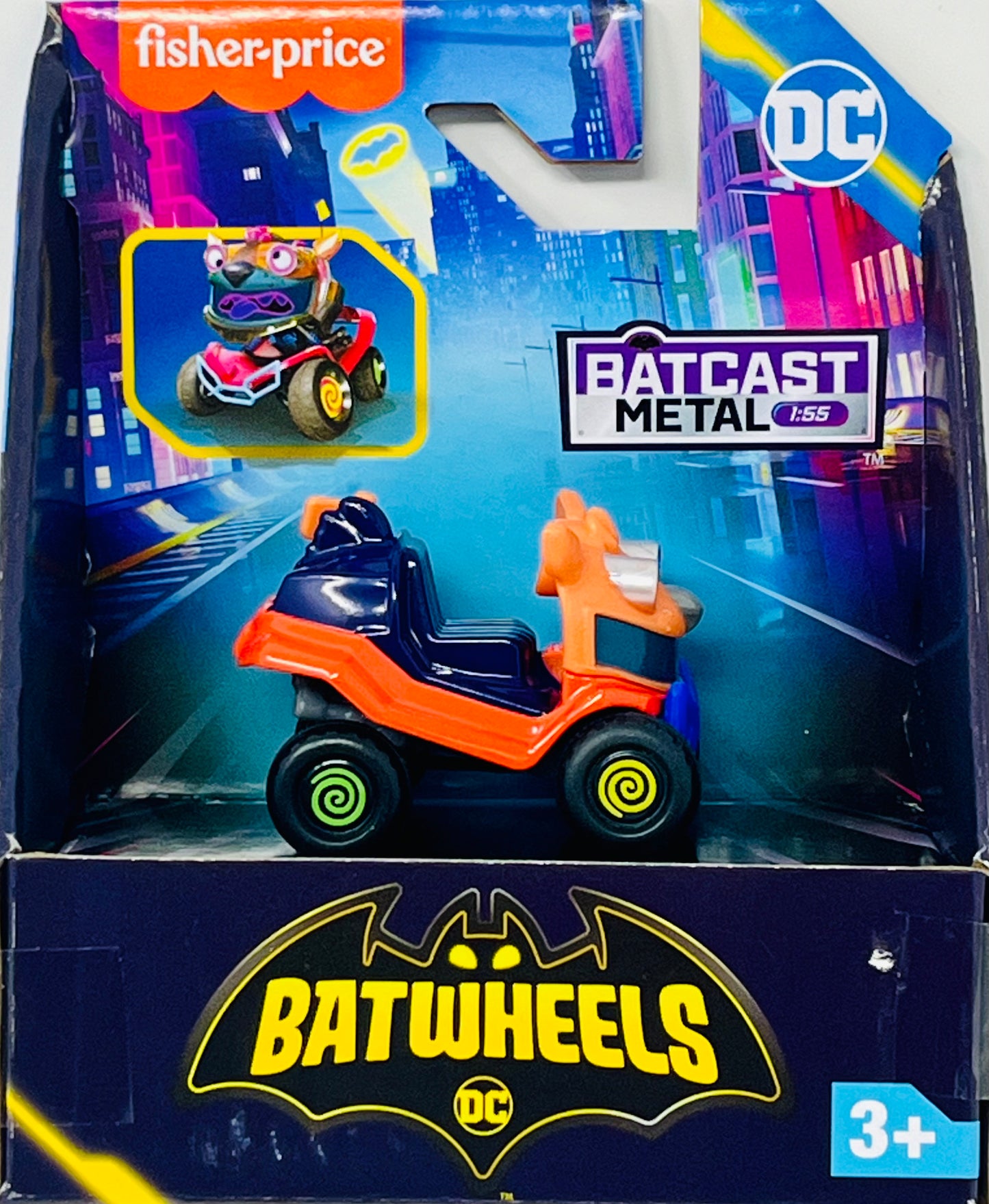 Fisher Price DC Batwheels JESTAH THE ATV Rare