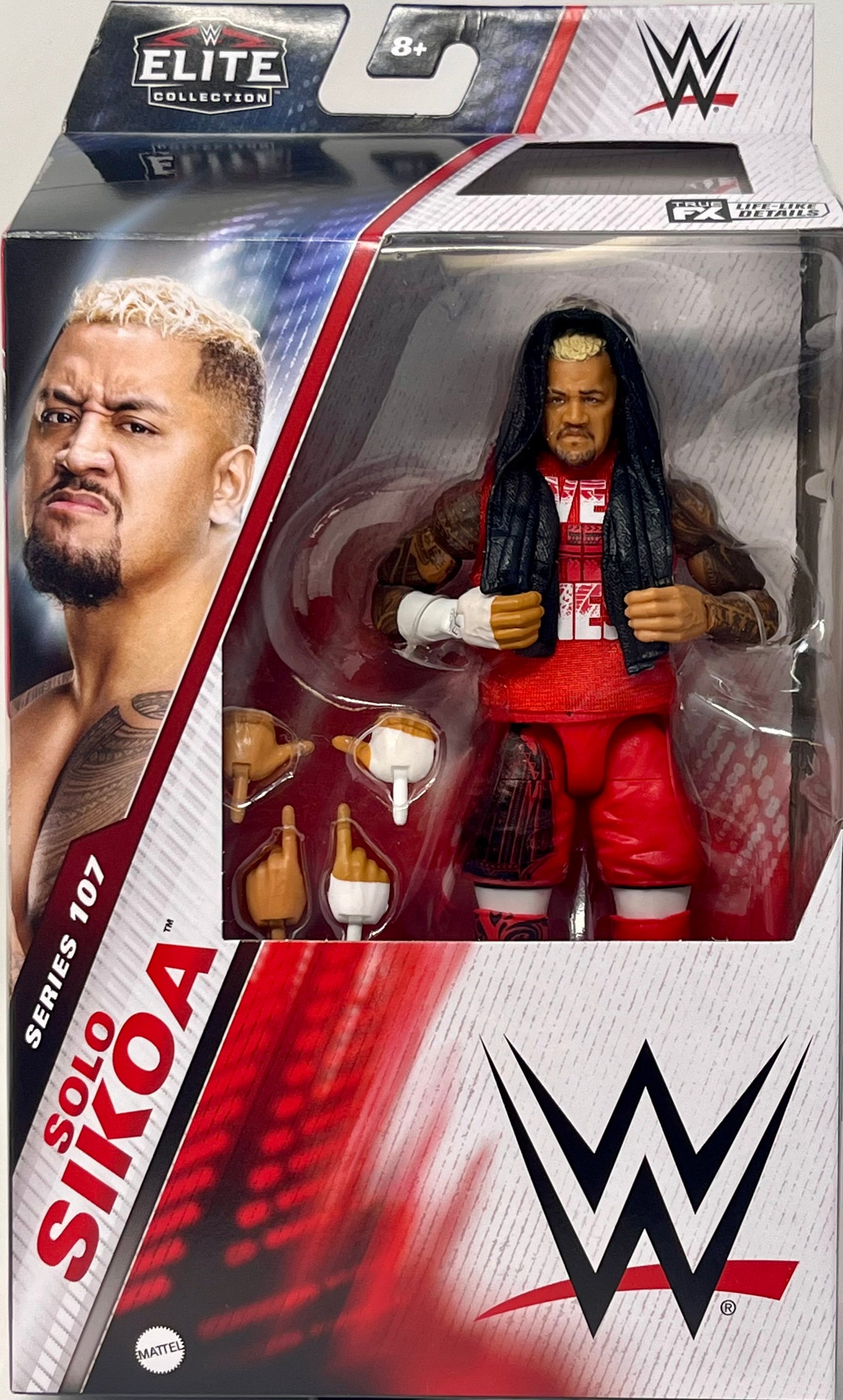 WWE Elite Solo Sikoa  Series 107 Wrestling Action Figure Certified Authentic