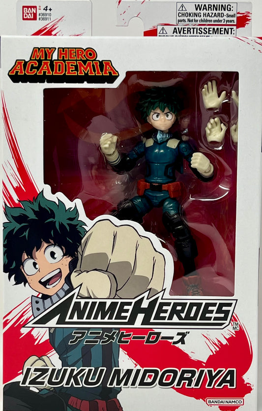 My Hero Academia IZUKU MIDORIYA 6" Figure Anime Heroes BanDai