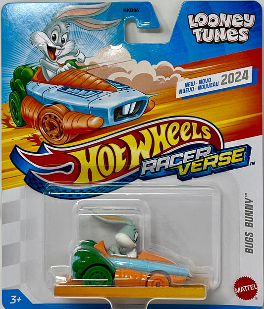 Hot Wheels Racer Verse BUGS BUNNY Looney Tunes Racerverse Carrot Car