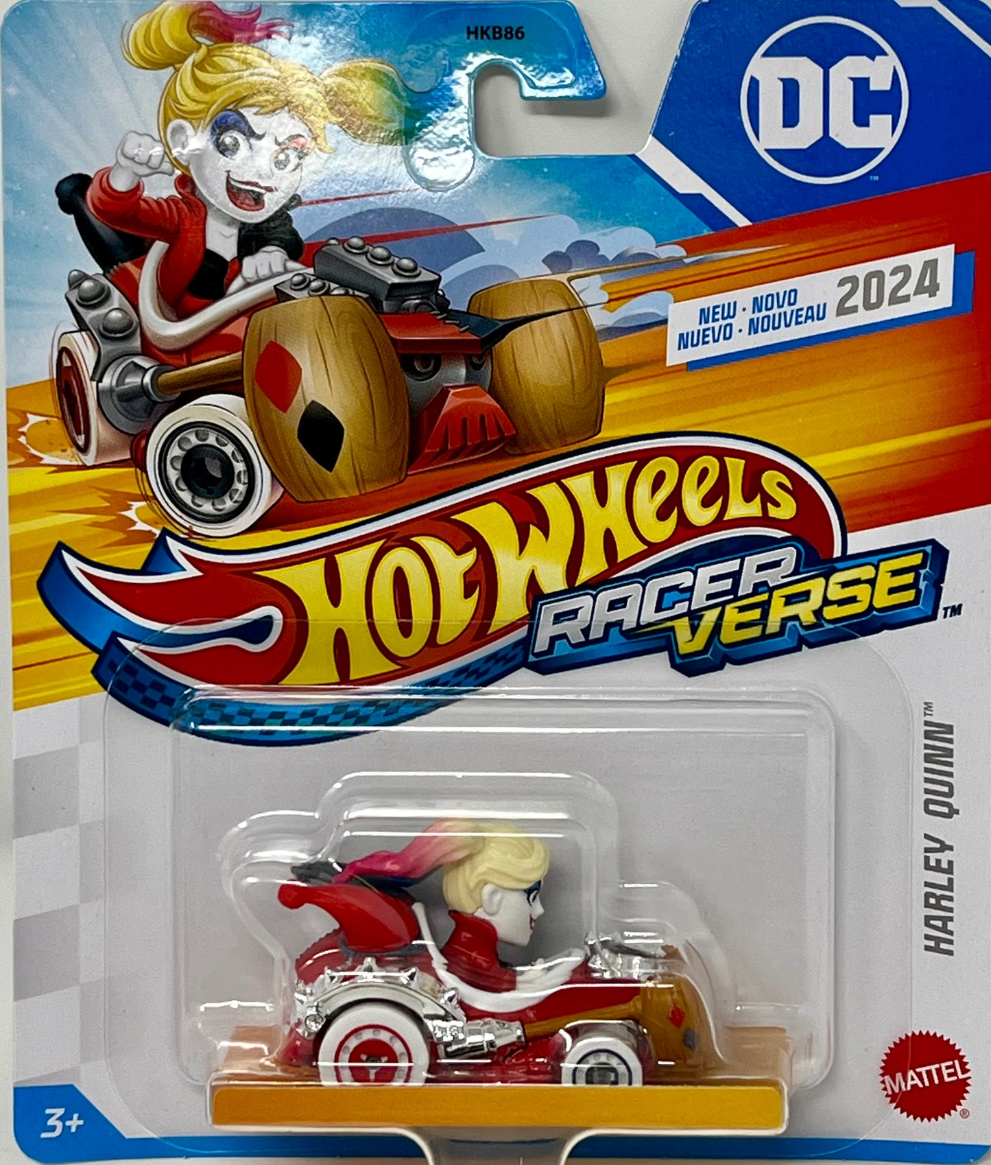 Hot Wheels Racer Verse DC Harley Quinn