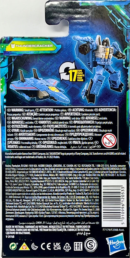 Transformers Legacy Evolution Thundercracker 3.5" Figure Core Class Wave 3