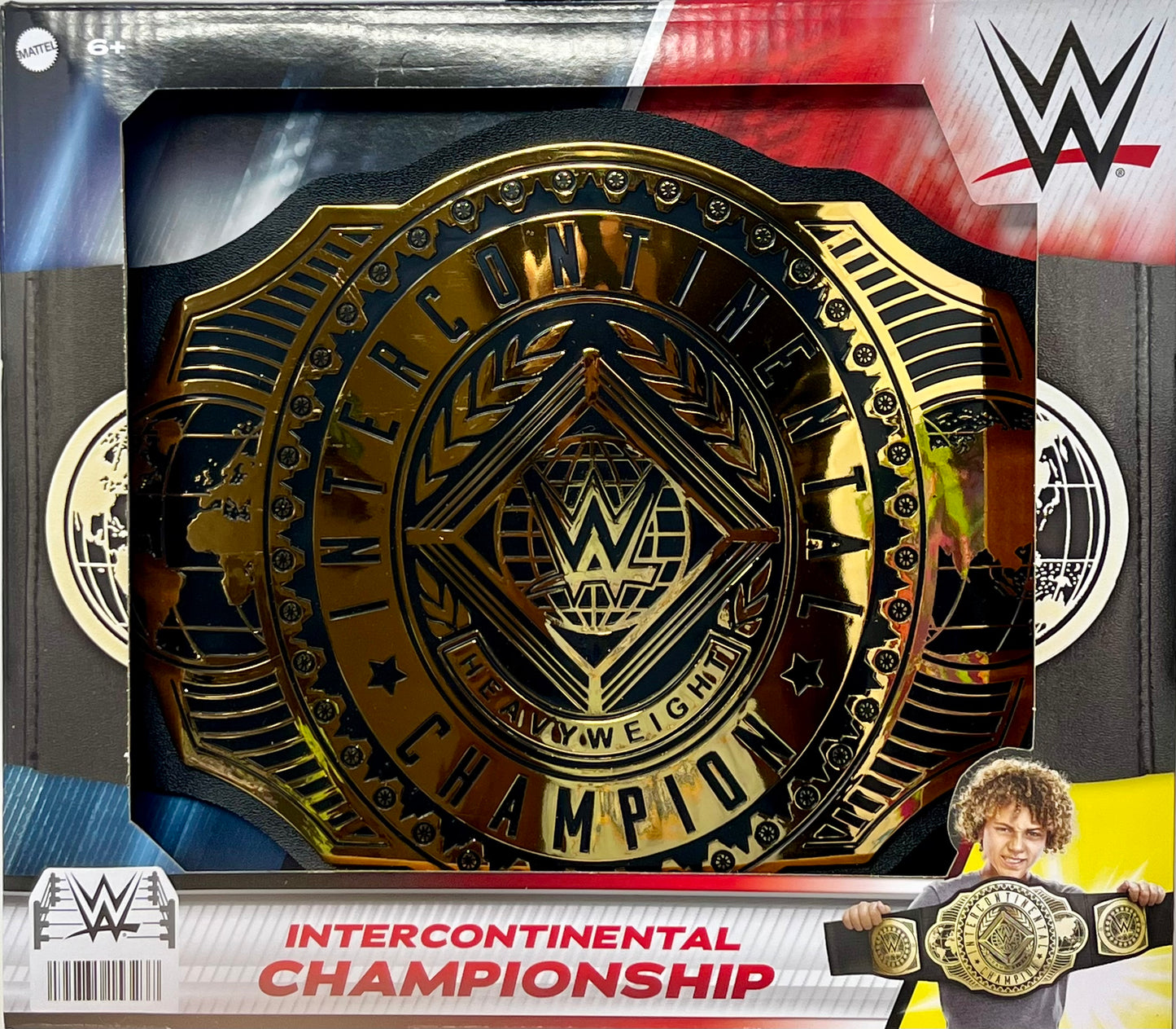 WWE Intercontinental Championship Title Belt Replica Mattel