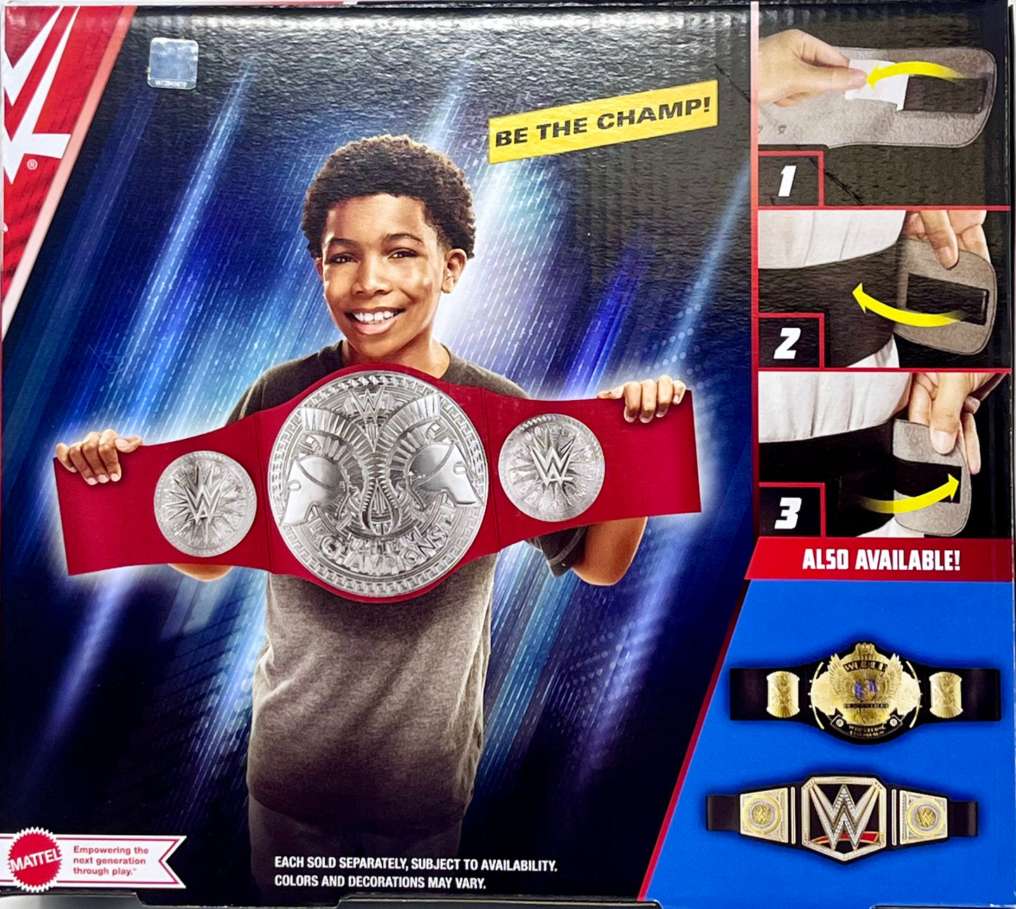 WWE RAW Tag Team Championship Belt Toy Belt