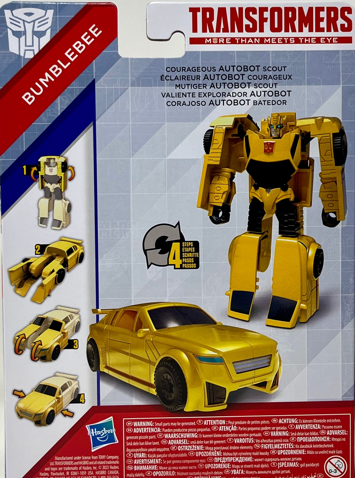 Transformers Autobot Bumble Bee 7” Action Figure Autobot 6+ Years