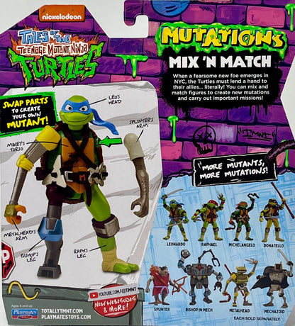 Teenage Mutant Ninja Turtles Splinter Mutations Mix N Match Leonardo