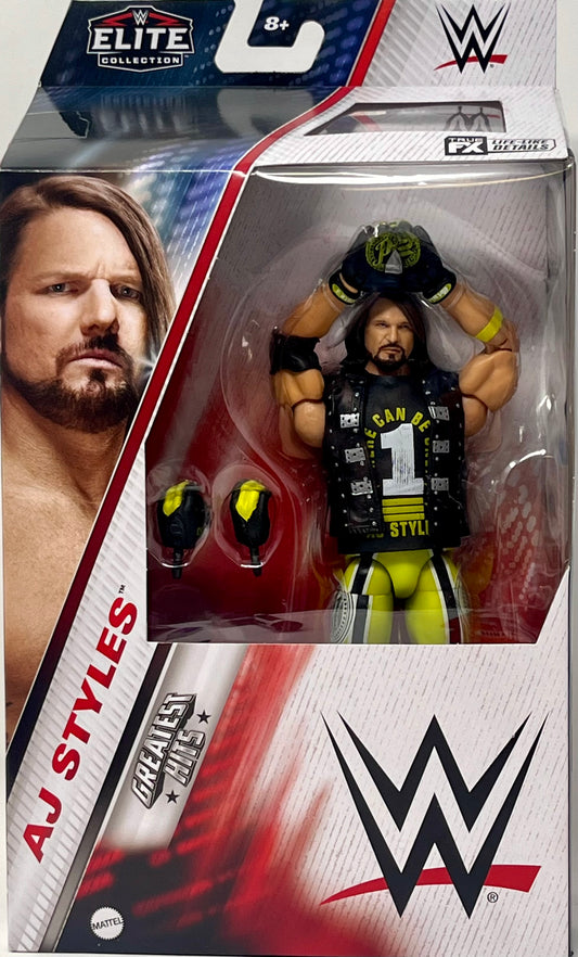 WWE Elite AJ Styles Greatest Hits Series 4  Toy Wrestling Action Figure