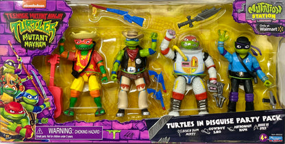 Teenage Mutant Ninja Turtles Mutant Mayhem: Turtles in Disguise Party Pack