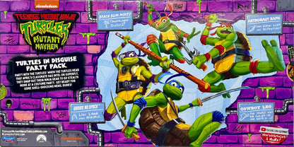 Teenage Mutant Ninja Turtles Mutant Mayhem: Turtles in Disguise Party Pack