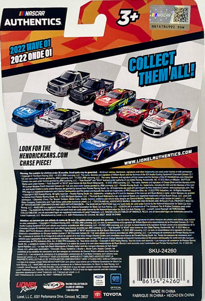 NASCAR Authentics Chase Elliott #9 2022 Wave 01 Llumar Window Film