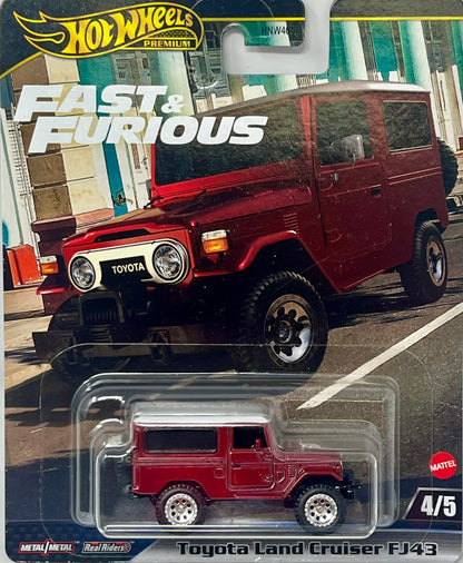 Hot Wheels Premium Fast & Furious Toyota Land Cruiser FJ43