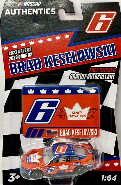 NASCAR Authentics Brad Keselowski #6 Kings Hawaiian 2023 Wave 2 1/64