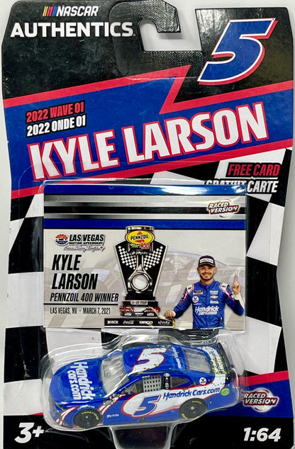 NASCAR Authentics Kyle Larson 1:64 2022 Wave 1 Las Vegas Motor Speedway