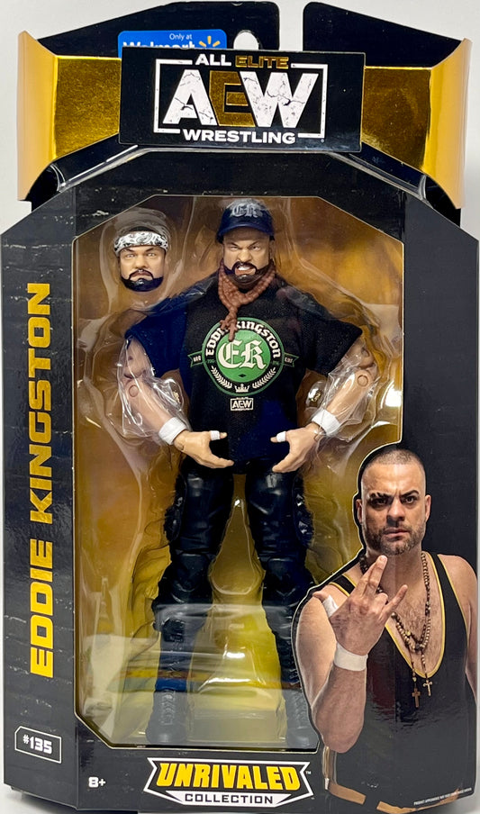 AEW Unrivaled #135 Eddie Kingston Jazwares Walmart Exclusive Figure