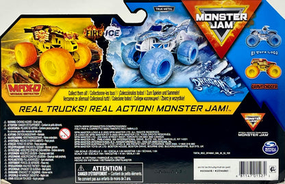 Monster Jam Fire & Ice Series Max-D & Dragon 1:64 Scale