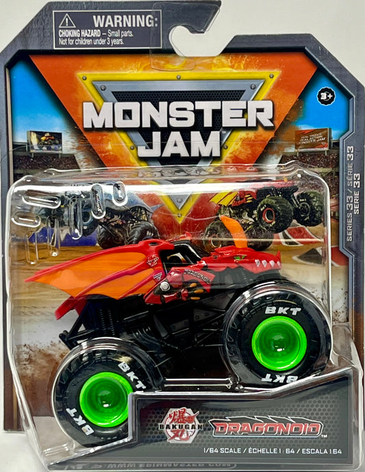 Monster Jam Truck Bakugan Dragonoid 1/64 Series 33