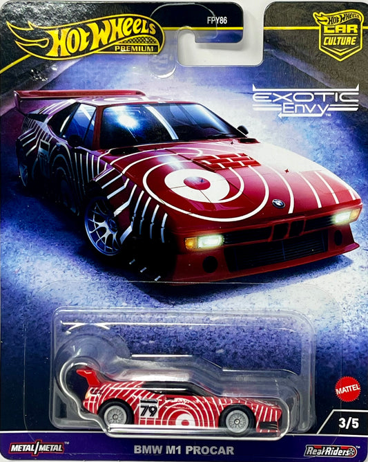 Hot Wheels Car Culture BMW M1 Procar Exotic Envy #3