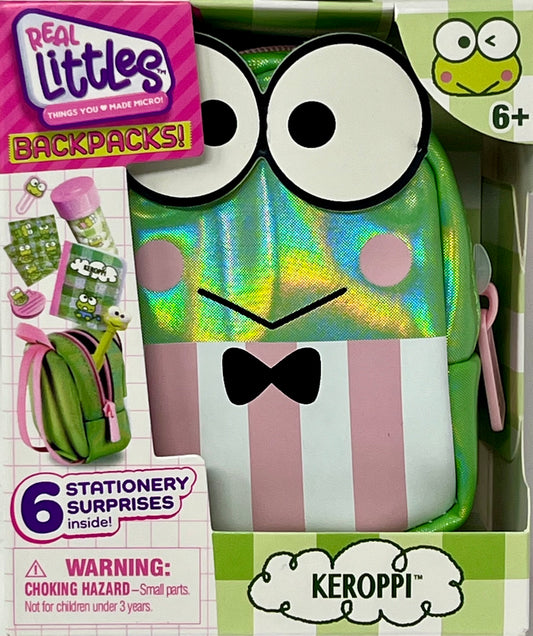 Real Littles Hello Kitty KEROPPI Mini Backpack 6 Stationary Surprises