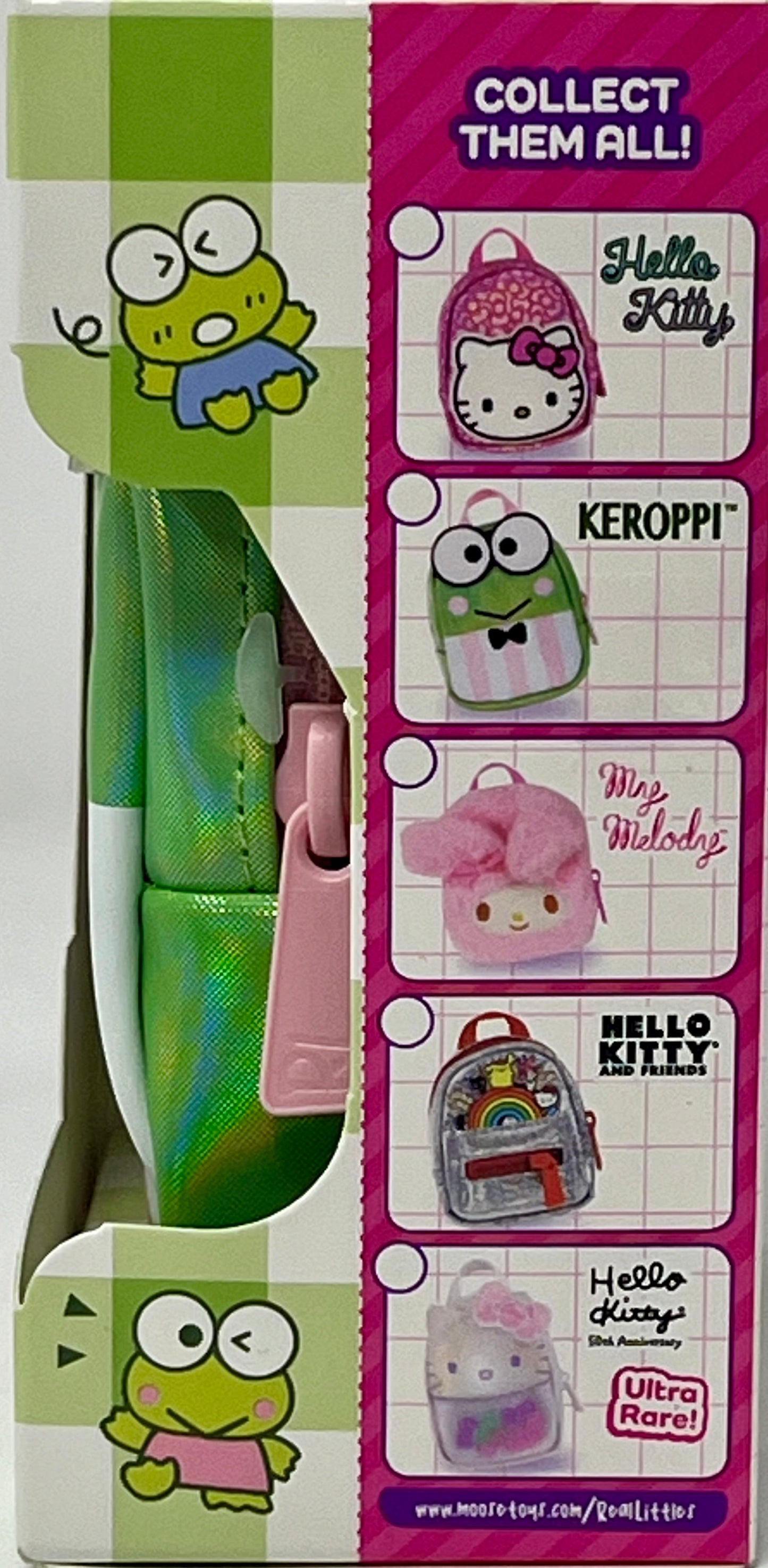 Real Littles Hello Kitty KEROPPI Mini Backpack 6 Stationary Surprises