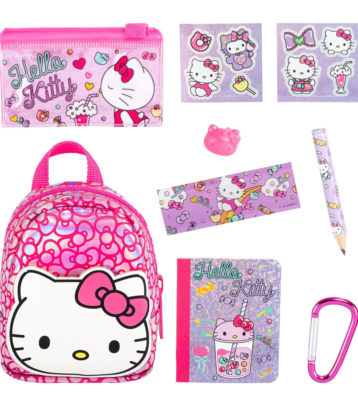 Real Littles Hello Kitty & Friends Mini Backpack 6 Stationary Surprises