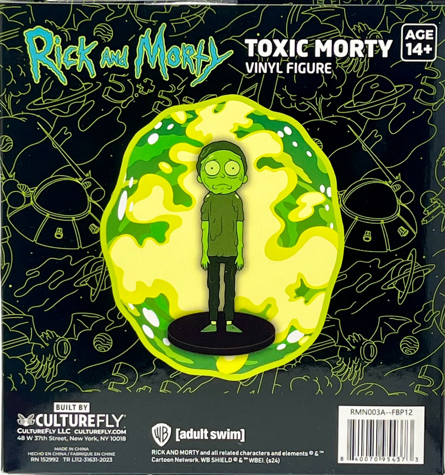 Rick And Morty - Toxic Morty Culturefly / ADULT SWIM Vinyl Figure