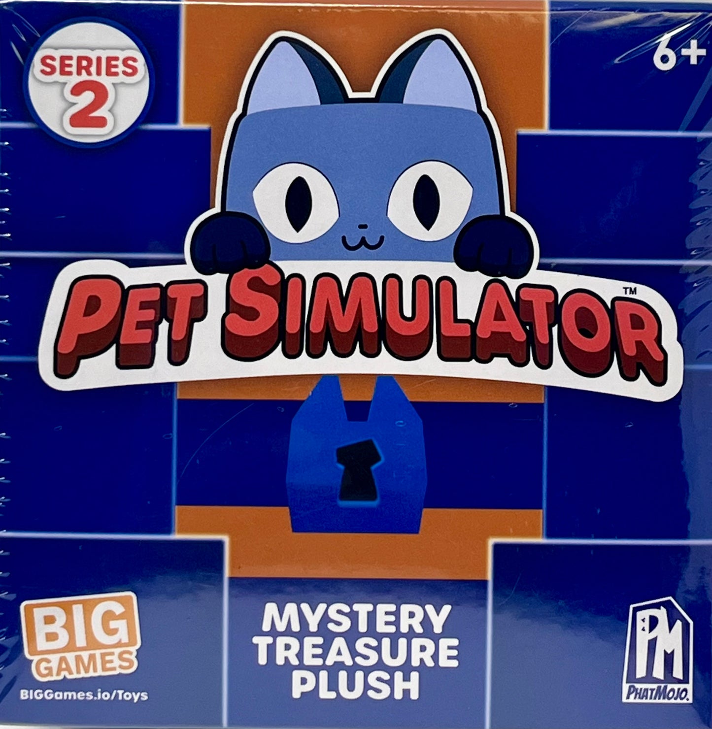 Pet Simulator X Series 2 Mystery Treasure Plush with Epic DLC Code Big Games