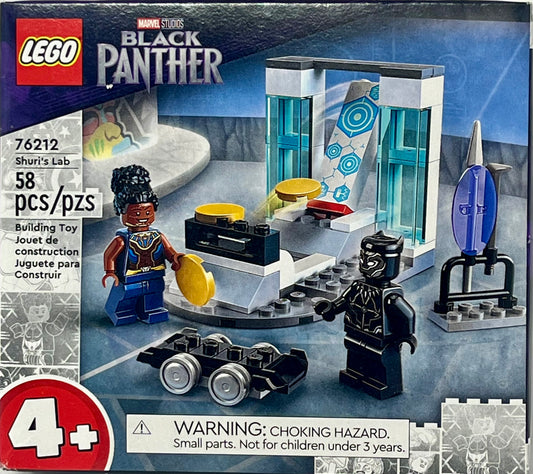 Lego Marvel Studios Black Panther 58 PCs Shuri's Lab #76212