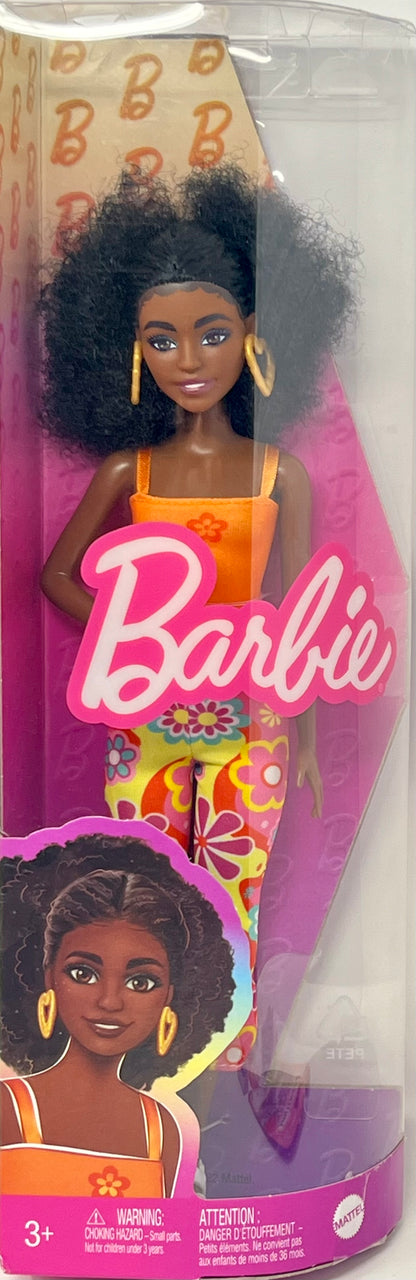 Fashionista Barbie Doll #198 African American w/ Afro Puffs