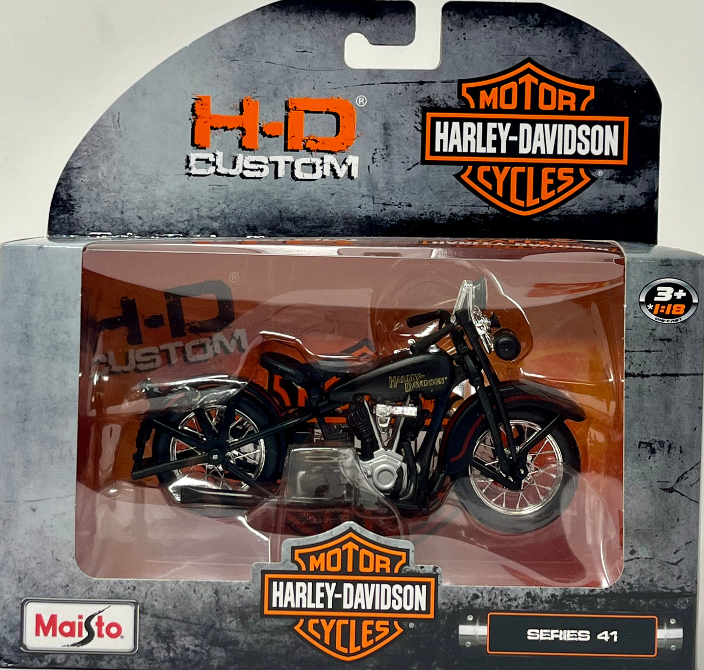 Maisto 1:18 Scale Harley Davidson H-D Custom Series 41  1928 JDH Twin Cam