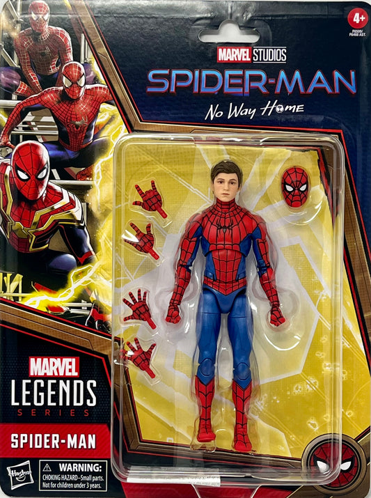 Marvel Legends Series Spider-Man, Spider-Man: No Way Home Collectible 6-Inch Action Figures, Ages 4 and Up