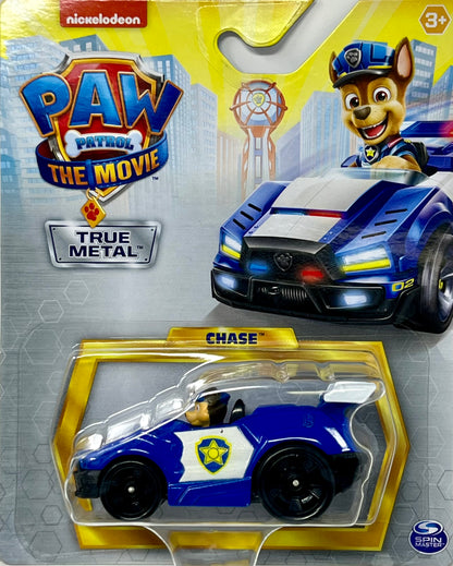 Paw Patrol The Movie True Metal Die-Cast Vehicle 1:55 Scale - Chase