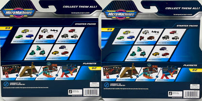 Micro Machines Series 3 #10 Stunt Pack and  #11 Micro Police Chase