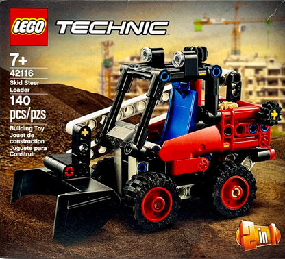 LEGO Technic Skid Steer Loader 42116 Model Building Kit for Kids Who Love Toy Construction Trucks, (139 Pieces)