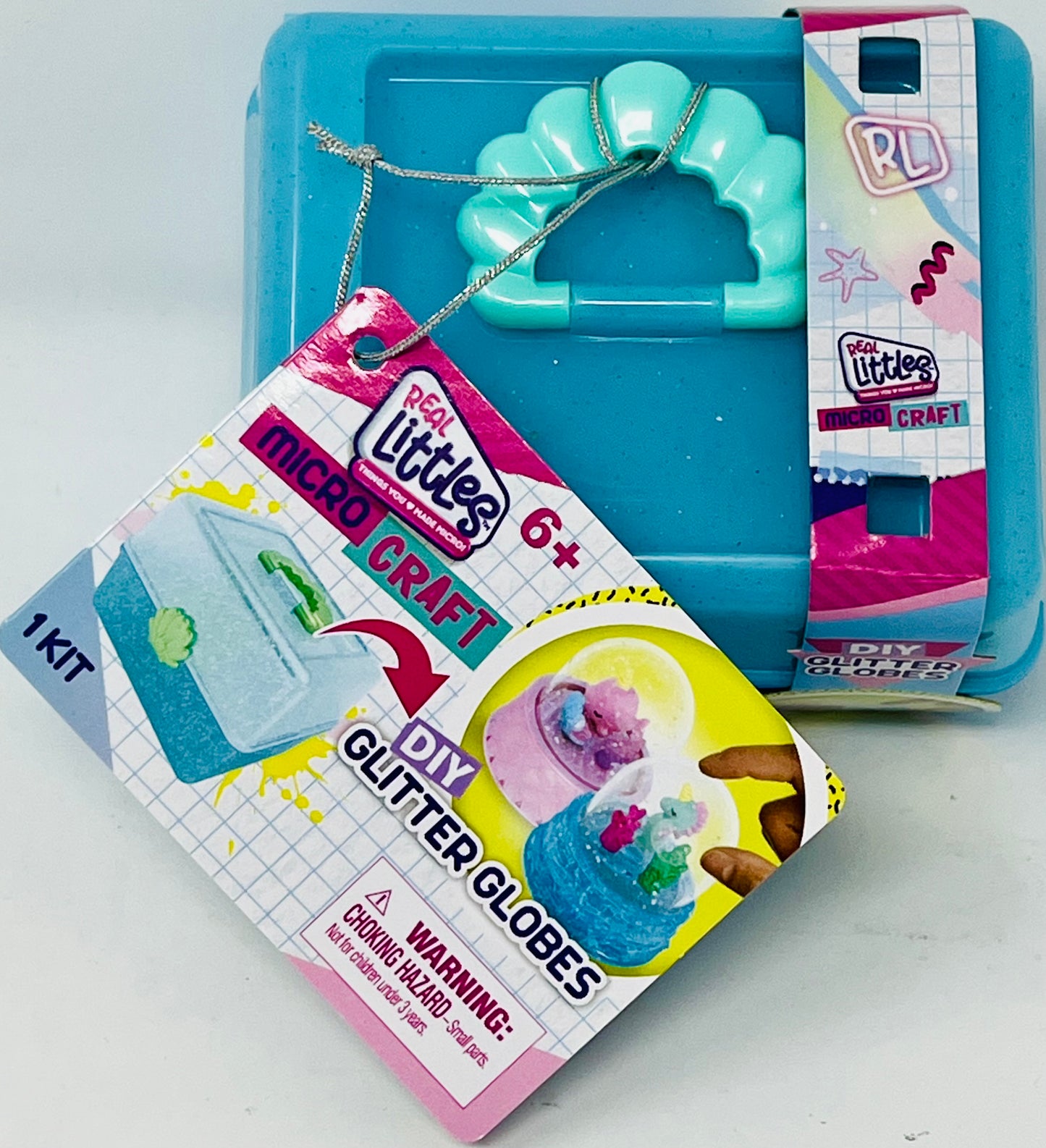 Real Littles DIY Glitter Globes with Micro Working Accessories Inside! Small 1 Pack