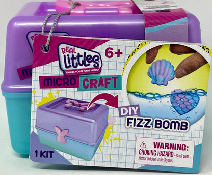 Real Littles DIY Fizz Bomb with Micro Working Accessories Inside! Small 1 Pack