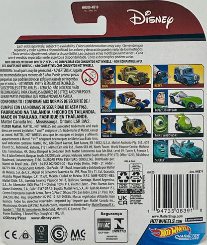 Hot Wheels - Disney's Pixar Character Cars - Mike Wazowski