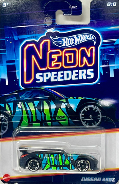 Hot Wheels Nissan 350Z Neon Speeders 8/8