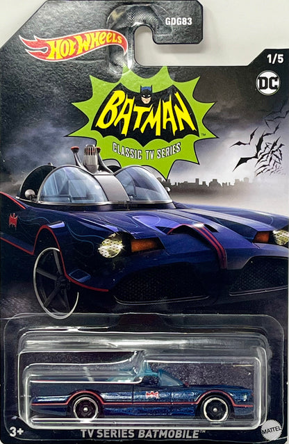 Hot Wheels TV Series Batmobile, Batman Classic TV Series 1/5