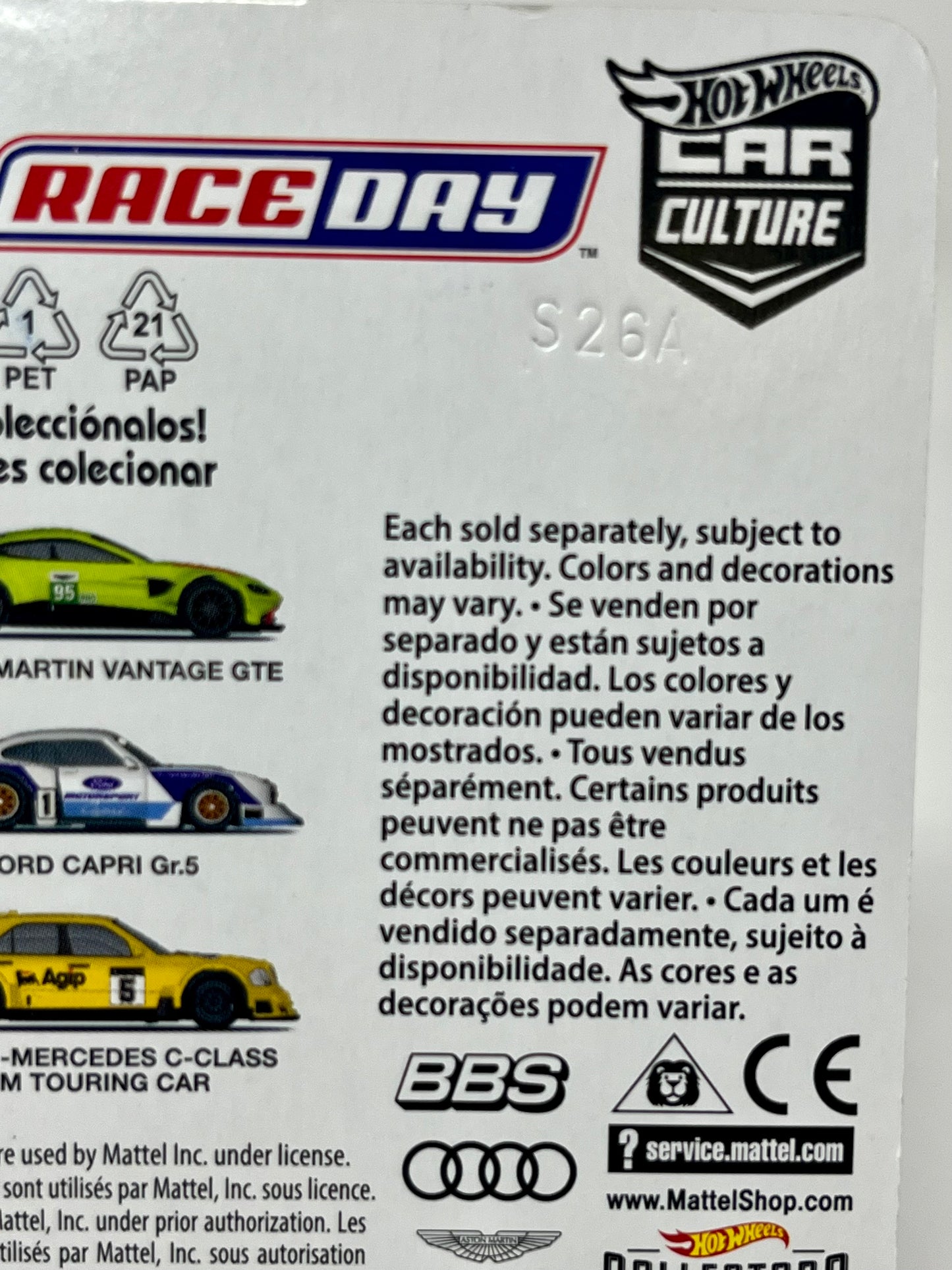 Hot Wheels 2022 Premium Car Culture Race Day 0/5 CHASE Porsche 935 Black