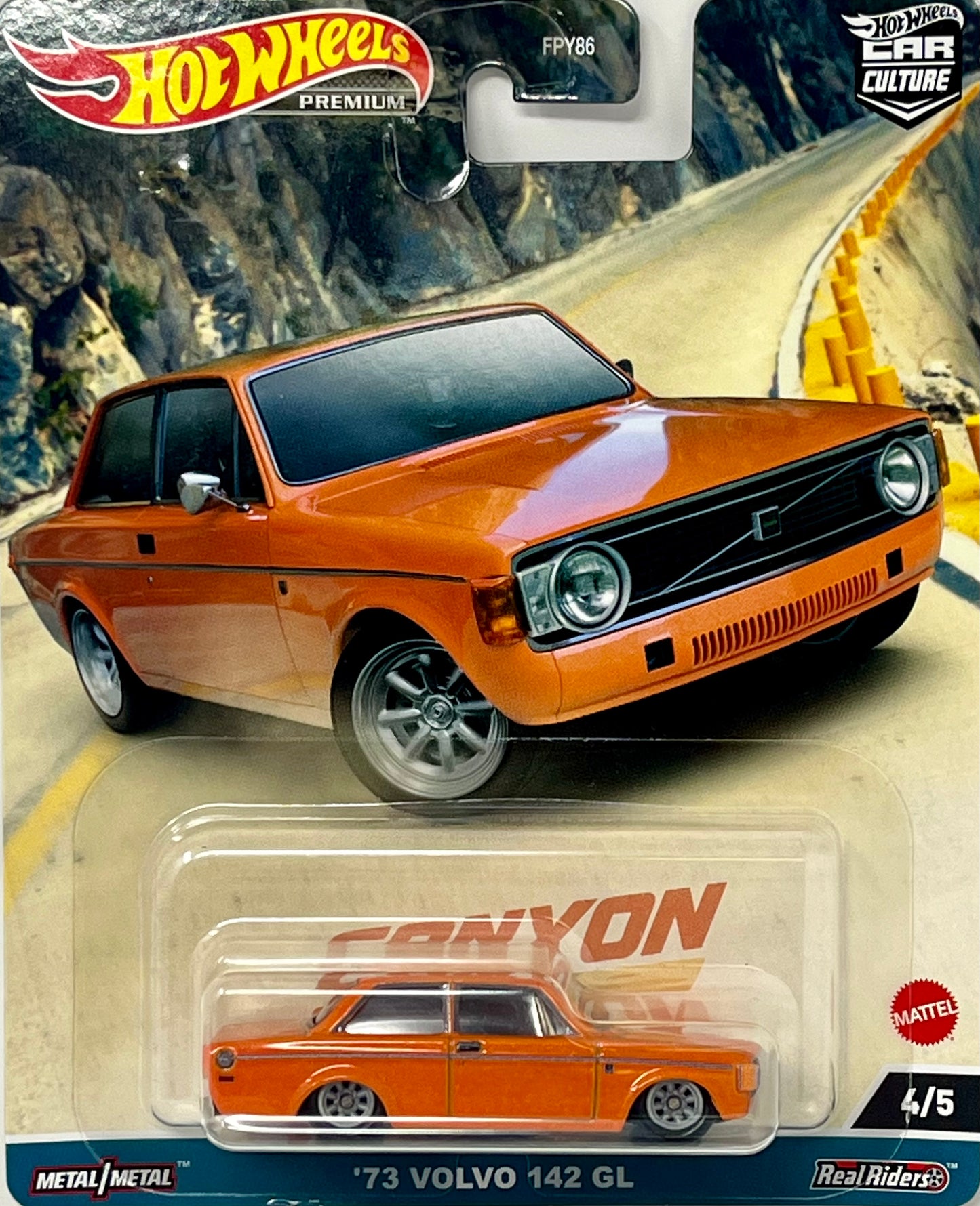 Hot Wheels Car Culture - Canyon Warriors - '73 Volvo 142 GL