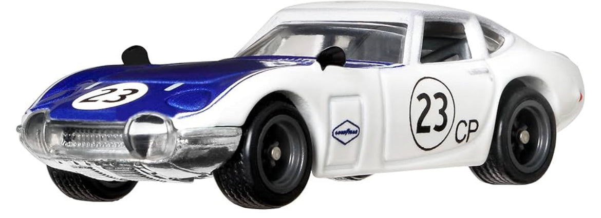 Hot Wheels Premium Toyota 2000 GT #23 White 3/5