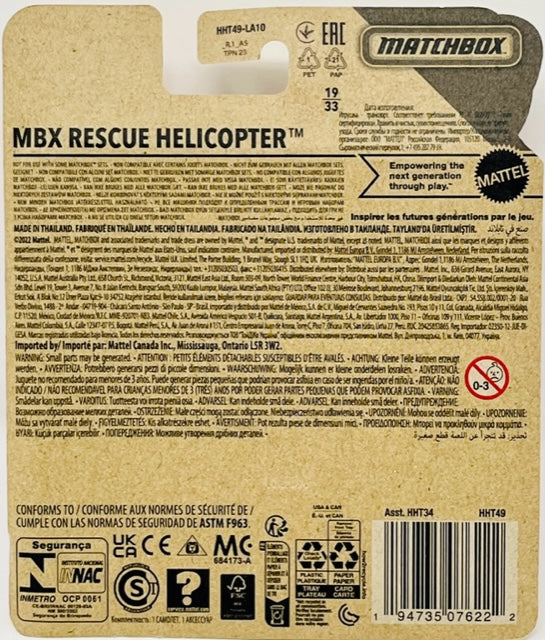 Matchbox Sky Busters Rescue Helicopter