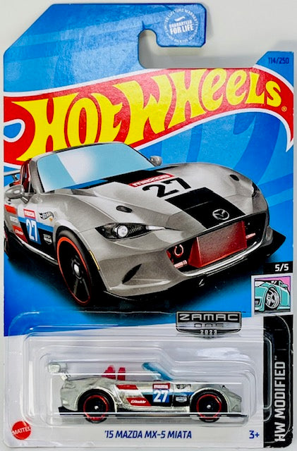 Hot Wheels ZAMAC '15 Mazda MX-5 Miata