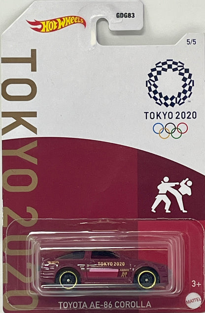 Hot Wheels Tokyo 2020 Olympic Games 5/5 Toyota AE-86 Corolla