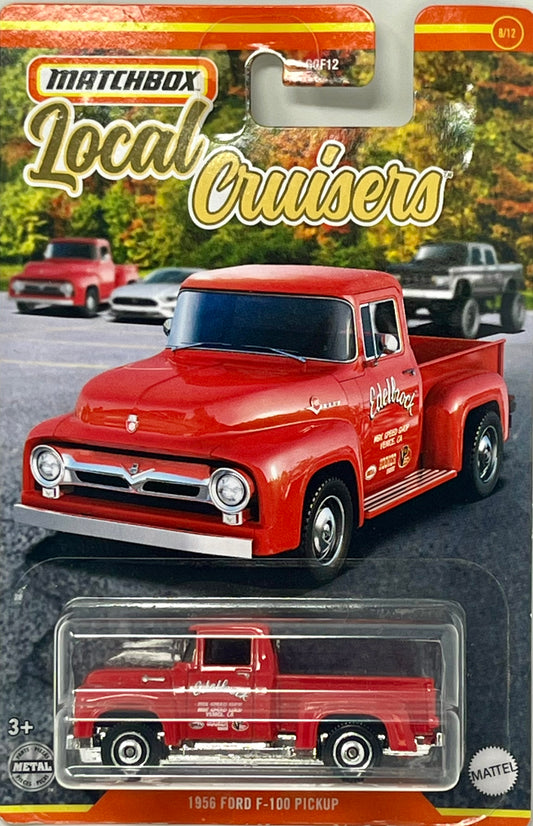 Matchbox 1956 FORD F-100 Pickup Truck Local Cruisers 8/12