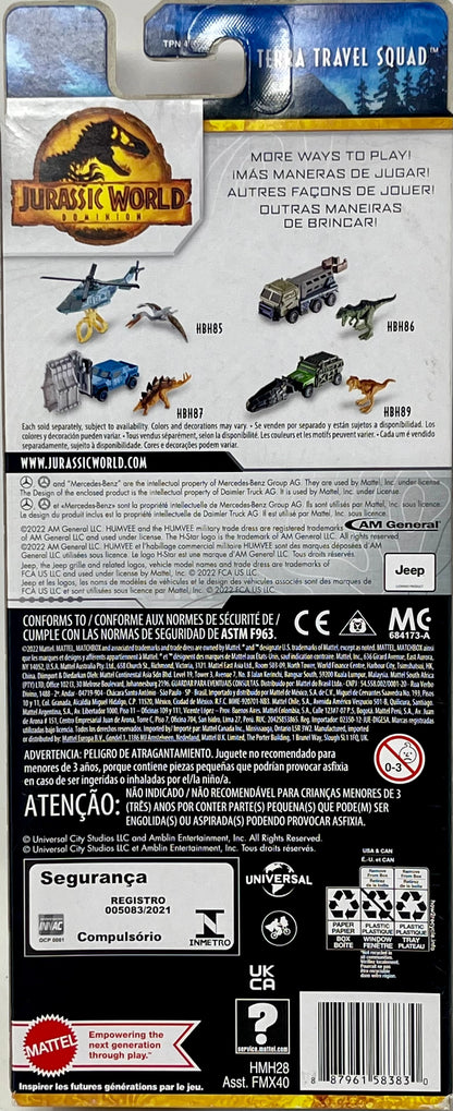 Matchbox Jurassic World 5 Pack Dominion (Terra Travel Squad)