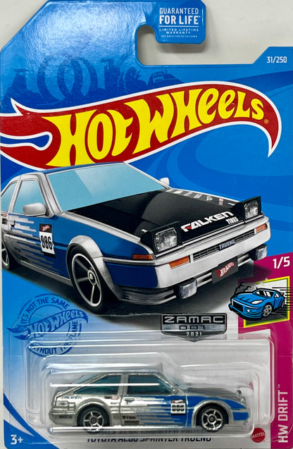 Hot Wheels Zamac Toyota AE86 Sprinter Trueno